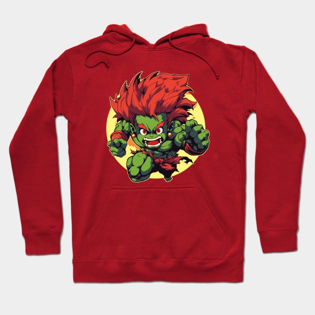 blanka Hoodie by piratesnow